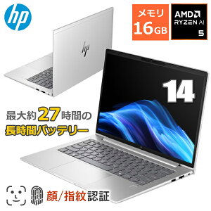 �y��1.4kg�̌y�ʃ{�f�B�z 14�^ �m�[�g�p�\�R�� HP EliteBook 6 G1a 14 �y�� Windows 11 Pro AMD Ryzen AI 5 ������16GB SSD 256GB �w��F�� ��F�� Wi-Fi6E BQ8B0PA#ABJ �m�[�gPC �V�i 14�C���`
