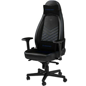 �Q�[�~���O�`�F�A noblechairs ICON �u���b�N �A�[�L�T�C�g NBL-ICN-PU-BLA-SGL �A�[�����X�g �A���~�j�E���f�� ��������