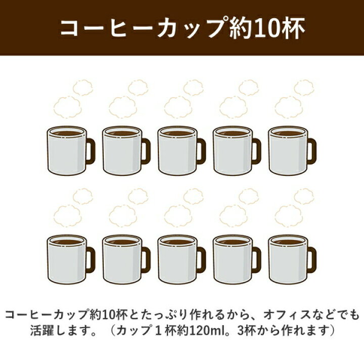 楽天市場】象印 コーヒーメーカー 10カップ 珈琲通 ドリップ式 
