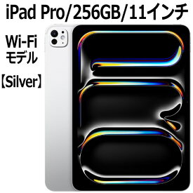 【M4チップ搭載】2024年新モデル Apple iPad Pro 本体 新品 11型 シルバー M4 256GB Wi-Fi MVV93J/A Ultra Retina XDRディスプレイ LiDAR USB-C 超広角カメラ