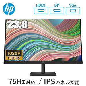 tj^[ 23.8^ HP fBXvC V24i G5 VESA Ή p\Rj^[ tbV[g 75Hz t[X j^[ HDMI DisplayPort RGB t tj^[ tfBXvC tHD IPS 65P59AA-AAAB