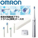 オムロン 音波式電動歯ブラシ 充電式 OMRON メディクリーン 電動歯ブラシ HT-B322-SL HT-B322 HTB322 歯垢除去 歯間ケア 電動 歯ブラシ 音波式