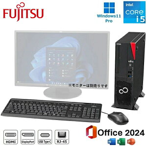 yMicrosoft OfficeZbgzfXNgbvp\R FUJITSU ESPRIMO D7014/RX Windows11 Pro Core i5 Í@\t SSD 256GB  8GB DVDX[p[}` DisplayPort HDMI USB Type-C LLAN eL[tUSB{L[{[h U