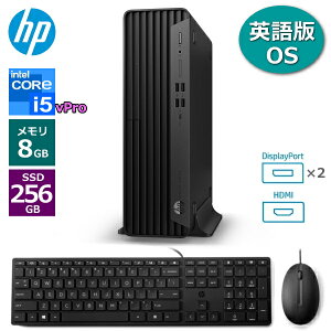 yp English edition OSzHP Elite SFF 800 9G/CT fXNgbvPC Windows10 Pro Core i5 8GB 256GB SSD Wi-Fi6E DisplayPort USB Type-C HDMI USBL[{[h USBw}EX fXNgbvp\R 4G087AV-DMTY 4G087AVDMTY Windows11_