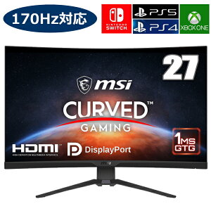 y170Hz/1mszMSI Q[~Oj^[ 27C` p ߉\ WQHD 1ms tbV[g 170Hz HDMI DisplayPort VESA Ή u[Cgy Cz[q j^[ fBXvC Q[~Ot 