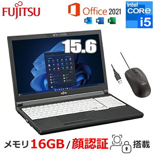 yMS Office/FؑΉzxm m[gp\R LIFEBOOK A5513/RX 15.6^ Windows 11 Pro Core i5  16GB Í@\t SSD 256G Wi-Fi 6E LLAN HDMI AiORGB FUJITSU FMVA0F035P m[gPC eL[t {L