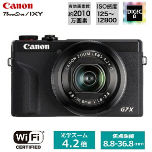 �y7��31�����ח\��z�L���m�� �f�W�^���J���� PowerShot G7 X Mark III �f�W�J�� �J���� Camera ���掿 �R���p�N�g Canon �u���b�N BK �R���p�N�g�f�W�^���J����