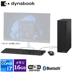 y16GB/Wi-Fi6z dynabook fXNgbvp\R dynaDesk DT200/Y A613KYAAL51A Windows11 Pro Core i7  16GB SSD 256GB Wi-Fi 6 VGA HDMI DisplayPort USBL[{[h USBw}EX DVDX[p[}` _CiubN 