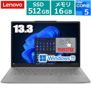 y16GB/wF؁zLenovo m[gp\R J13 13.3^ Windows 11 Pro Core5 16GB SSD 512GB Wi-Fi6E Bluetooth Type-C m{ oCm[gp\R 83NV000LJP Vi { 13.3