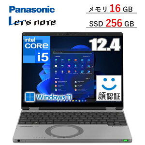 �y��e�ʃ�����16GB/��F�ؑΉ��z �p�i�\�j�b�N ���b�c�m�[�g Panasonic �m�[�g�p�\�R�� CF-SR4RDAAS Windows 11 Pro Core i5 12.4�^ FHD+ ������ 16GB SSD 256GB Wi-Fi6E web�J���� Let'snote ���b�c �m�[�g CF-SR4 CFSR4RDAAS