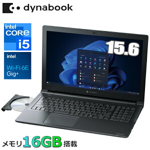 �y������16GB���ځz�_�C�i�u�b�N �m�[�g�p�\�R�� B55/LY Windows 11 Pro 15.6�^ Core i5 ������ 16GB SSD 256GB DVD�X�[�p�[�}���` Wi-Fi6E web�J���� �e���L�[�t���{��L�[�{�[�h B55 dynabook A6BWLYLA5E1A