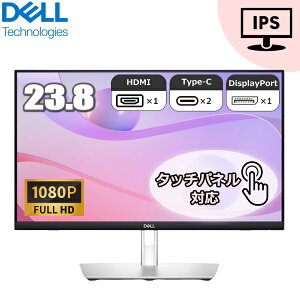 �y�^�b�`�p�l��/USB Type-C ���d�z Dell ���j�^�[ P2424HT-A �t�����j�^�[ 23.8 �^ �t��HD IPS VESA �c��� �Ή� HDMI ���j�^ �t�� �t�����j�^ �t���f�B�X�v���C �f�� Type-C���d�f�B�X�v���C 23.8�C���` �p�\