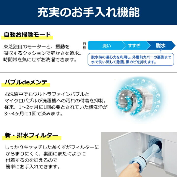 楽天市場】【標準設置費込】ドラム式 洗濯乾燥機 12kg 東芝 TOSHIBA TW 