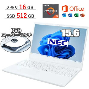 �yMS Office/������16GB/SSD512GB �zNEC �m�[�g�p�\�R�� LAVIE Direct N15(R) 15.6�^ �t��HD Windows 11 Pro AMD Ryzen 5 ������ 16GB SSD 512GB PCIe DVD�X�[�p�[�}���` Wi-Fi6E web�J���� �p�[���z���C�g 15.6�C���`