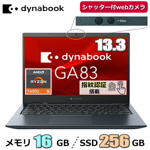�y�w��F�ؓ��ځzdynabook GA83/XY �m�[�g�p�\�R�� A6A1XYL7214A Windows 11 Pro 13.3�^ �t��HD Ryzen 5 ������ 16GB SSD 256GB Wi-Fi6E web�J���� ���{��L�[�{�[�h GA83 �_�C�i�u�b�N �w��F�� �w�� �m�[�gPC �y�� �R��