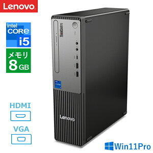 Lenovo ThinkCentre neo 30s Small Gen 5 �f�X�N�g�b�v�p�\�R�� 13DGS00700 Windows11 Pro Core i5 ������ 8GB SSD 256GB ���w�h���C�u �X�[�p�[�}���` VGA HDMI �f�X�N�g�b�vPC �V�i �{�� ���m�{
