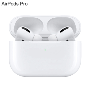 APPLE アップル AirPods Pro MWP22J/A Wireless Charging Case ワイヤレスイヤホン アクティブノイズキャンセリング カナル型 シリコーン製イヤーチップ ライトニング USB-C 充電 ノイズキャンセリング付完全ワイヤレスイヤホン ホワイト