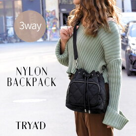 【高評価4.56】ミニリュックレディース ブランド【Lill-est】ミニリュック レディース きれいめ小さめ おしゃれ リュック レディース 大人 軽量 ナイロン ショルダーバッグ 斜めがけ 巾着バッグ 小さめ 旅行バッグ ブラック 2way 3way