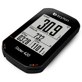 【メーカー純正品】【正規代理店品】BRYTON(ブライトン) GPSサイクルコンピューター Rider420E 【自転車用品】