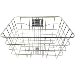 【メーカー純正品】【正規代理店品】ブリヂストン HYDEE.B、HYDEE.II用フロントバスケット SU(ステンレス) BK-HDB.B 2018年モデル以前のHYDEE、HYDEEIIに対応しています