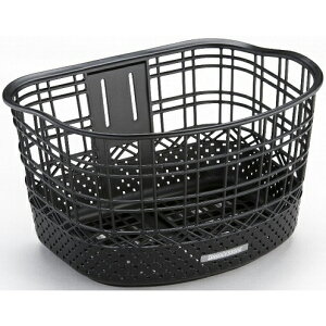 【メーカー純正品】【正規代理店品】ブリヂストン ドレスラウンドバスケット(フロント用) BK-DR ブラック 【自転車用品】