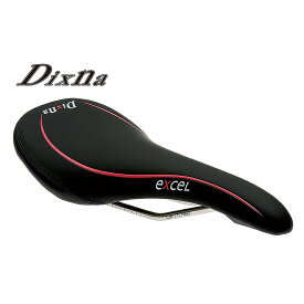 【メーカー純正品】【正規代理店品】Dixna(ディズナ) アキレスエクセルサドル RD ブラックレッド