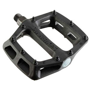 �y���[�J�[�����i�z�y���K�㗝�X�i�zDMR �y�_�� V6 Plastic Pedal Cro-Mo Axle Black �y���]�ԗp�i�z