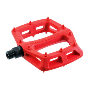 �y���[�J�[�����i�z�y���K�㗝�X�i�zDMR �y�_�� V6 Plastic Pedal Cro-Mo Axle Red �y���]�ԗp�i�z