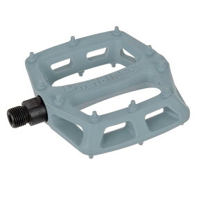 �y���[�J�[�����i�z�y���K�㗝�X�i�zDMR �y�_�� V6 Plastic Pedal Cro-Mo Axle Grey �y���]�ԗp�i�z