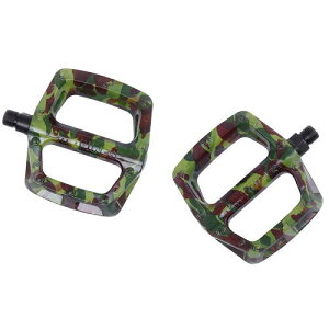 DMR �y�_�� V6 Plastic Pedal Cro-Mo Axle Green Camo