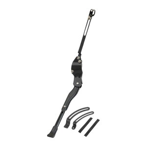 【メーカー純正品】【正規代理店品】GP(ギザ プロダクツ) YRA-81 アジャスタブル サイドスタンド BLK