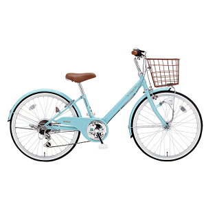 送料無料 ミヤタ(MIYATA) 子供用自転車 Vサインジュニア CRVJ246A9 (AB36) ヘイジーブルー 【2020年モデル】【完全組立済自転車】