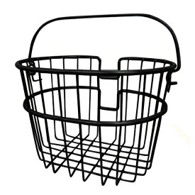 【メーカー純正品】【正規代理店品】RIXEN&KAUL(リクセン&カウル) ミニワイヤーバスケット KF804 ブラック 【自転車用品】