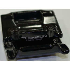 �y���[�J�[�����i�z�y���K�㗝�X�i�zTHOMSON(�g���\��) SEATPOST 12°TOP&BOTTOM CLAMPS BLACK �y���]�ԗp�i�z