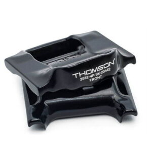 �y���[�J�[�����i�z�y���K�㗝�X�i�zTHOMSON(�g���\��) OVERSIZED SADDLE RAIL CLAMPS BLACK �y���]�ԗp�i�z