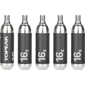 �y���[�J�[�����i�z�y���K�㗝�X�i�z�g�s�[�N(TOPEAK) 16g �l�W�t CO2 �J�[�g���b�W 5�{�Z�b�g