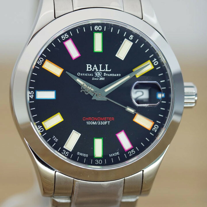 楽天市場 Marvelight Chronometer マーベライト クロノメーター ボールウォッチ Ball Watch エンジニアiii Engineeriii マーベライト レインボー ブラック文字盤 Nm9026c S33cj Bk 腕時計 自動巻 正規品 Tsホリウチ楽天市場店