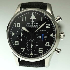 フォルティス 腕時計 fortis コックピット・クラシック クロノグラフ　 904.21.41LP