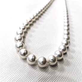 アコヤパール　日本産　本真珠　和珠　大珠真珠　8,5~9,0mm ネックレス