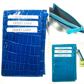 クロコダイル財布　スマートに使える　スリムデザインの財布
