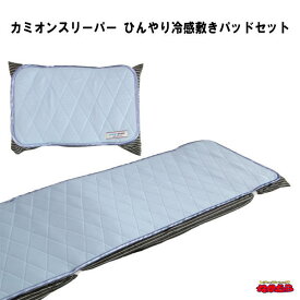 【トラック専用】カミオンスリーパー　ひんやり冷感　敷きパッド+枕パッド