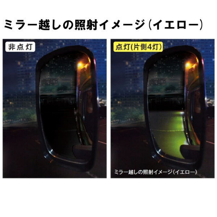 楽天市場】【KOITO製】LEDマーカー&アンダーライト 24V車専用 イエロー 