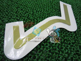 ZXR250 シートカウルデカール 左 ZX250A 在庫有 即納 カワサキ 純正 新品 バイク 部品 絶版 車検 Genuine Sb