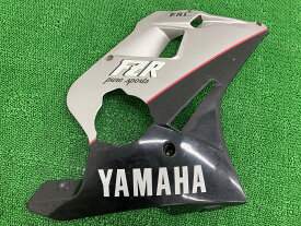 FZR250サイドカウル右黒ヤマハ純正バイク部品2KRアンダーカウルペイント素材に割れ欠け無し品薄希少品車検Genuine【中古】