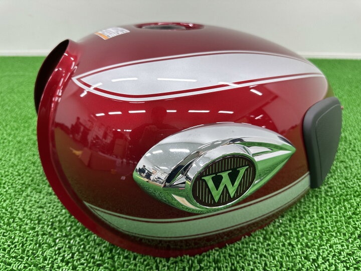 楽天市場】W800タンク赤Mカワサキ純正バイク部品EJ800Eキャンディ 