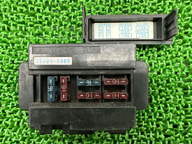 ザンザス ヒューズボックス カワサキ 純正 バイク 部品 ZR400D ジャンクションボックス 機能的問題なし 品薄 希少品 車検 Genuine 【中古】 43