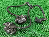 ZXR250 フロントブレーキキャリパー 左右 1443/1444 カワサキ 純正 バイク 部品 ZX250C 1443 1444 ブレー…