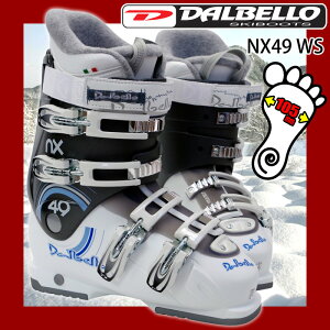 ダルベロ スキーブーツ NX49 WS レディース 23.5/24.5/25.5【RCP】【メール便不可・宅配便配送】