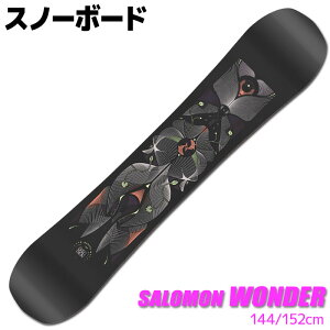 スノーボード レディース SALOMON 23-24 WONDER L47349100 144/152cm 板単品 オールマウンテン【RCP】【メール便不可・宅配便配送】