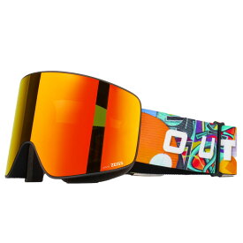 スノーゴーグル OUT OF 24-25 WXG4004 VOID Graffiti / Red MCI 大人用 ゴーグル くもり止め ダブル レンズ ミラーレンズ メンズ レディース アウトオブ スキー スノーボード【RCP】【メール便不可・宅配便配送】